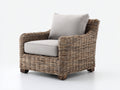 Sillones de ratán ratán tejido 90x82x84 cm - marrón-beige - diseño exterior acogedor
